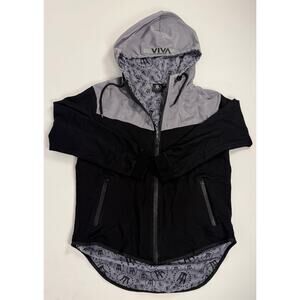 Barstool Sports Viva Full Zip Hooded Windbreaker Jacket Men's XL